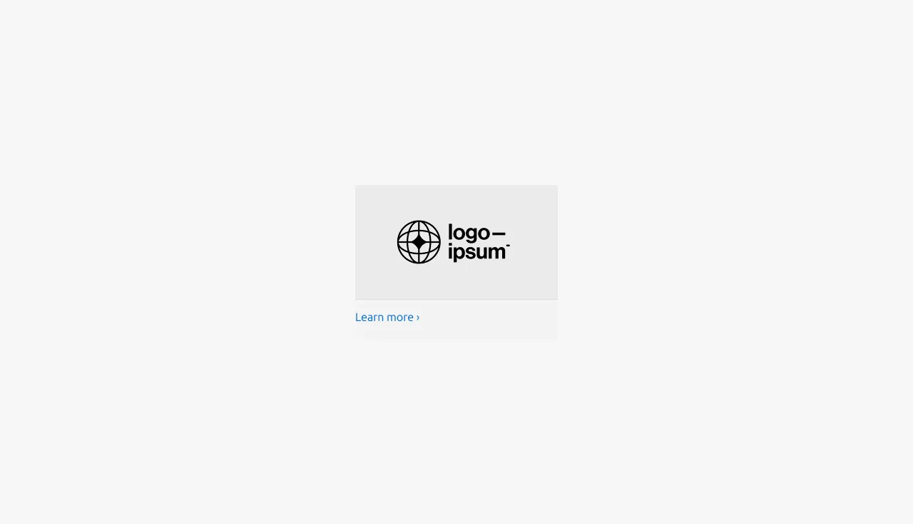Linked logo block example